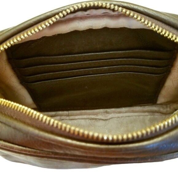 MICHAEL Michael Kors Duffle Camo Leather Hamilton Sm Crossbody Bag NWOT 10 0158 - Picture 5 of 9